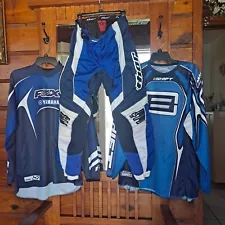 Motocross FOX THOR SHIFT Yamaha Riding Gear Bundle Size 36 Pants XL Shirts