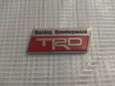 TOYOTA Emblem TRD Mini 1.8cm x 4.5cm x thickness 1mm from Japan FS