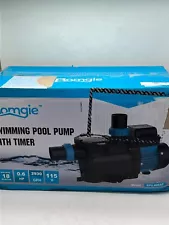 in/Above Ground Pool Pump,0.6 HP Timer with 2930 GPH Swimming Pool Pump 115V