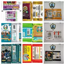 Europe cup Panini packs packets sachets tüten bustine sobres saquetas 96-2024