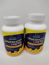 (2 Pack) Limitless One Shot Keto Pills, Weight Loss Supplement Exp 03/2025