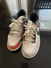 Size 11.5 - Nike Dunk SE Low Sail Multi-Camo