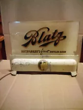 Vintage Blatz Lighted Beer Sign