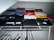 empty jordan shoe boxes