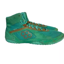 Rudis Jordan Burroughs Alpha Wrestling Shoe Men Size 13 Liberty Turquoise Blue