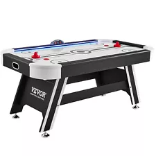 VEVOR 72" Air-Powered Hockey Table Sport Hockey Game Pushers Pucks LED Scoring