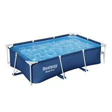 Bestway Steel Pro 8.5'x67"x24" Rectangular Outdoor Swimming Pool (Used)