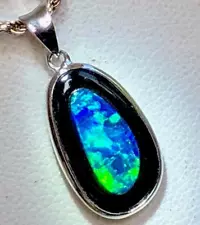 black opal pendants for sale