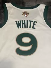 Derrick White Boston Celtics 23-24 Nike City Edition Swingman White Jersey Sz 44