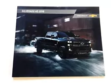 2018 Chevrolet Silverado HD Truck 46-page Original Sales Brochure Catalog