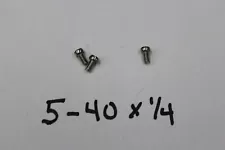 3 SS Fillister Head 5-40 Reflector Screws Chelsea 6" and 8" Phenolic Deck Clocks