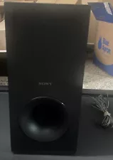 Sony Subwoofer Only SS-WS121 For Home Theater, Impedance 8 Ohms In Black Color