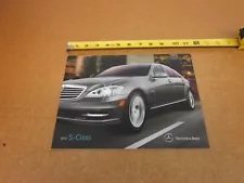 2012 Mercedes-Benz S-class S350 S400 S550 S600 S63 S65 AMG sales brochure 24 pg