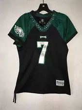 LADIES SIZE LG NFL TEAM APPAREL REEBOK PHILADEPHIA EAGLE #7 VICK FOOTBALL JERSEY