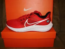 Georgia Bulldogs NIKE AIR ZOOM PEGASUS 39 Red DR1990-600 Men's Shoes 13M