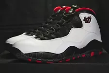 Air Jordan 10 Retro Double Nickel Chicago White Red Black New DS USA sz 9 Retail