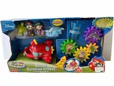 2008 Disney Little Einsteins Submarine Rocket Bathtime Bath Toy Set EXCLUSIVE