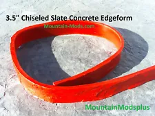 1 Concrete Cement Slate Stone Step Stair pool Liner Edge Form Mold 3.5" x8ft New