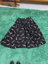 Authentic Vintage 50s Novelty Skirt!