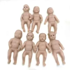 Kit Reborn Baby Doll Unpainted DIY 6 Inch Full Body Solid Silicone Mold 15CM