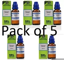 SBL - Homeopathy Sarracenia Purpurea 1M - 1000 CH (30ml) Pack of 5 Free Shipping