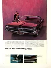 1967 Pontiac Bonneville 4 Door Hardtop Print Ad