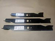 54" Notched Hi Lift OEM Mower Blade Set For Simplicity Legacy 1725922 1725921