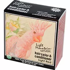 Narural Hair Color and Conditioner Light-Red 4 Oz