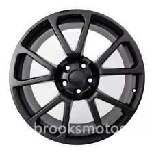 20" CTS V STYLE SATIN BLACK WHEELS RIMS FITS FOR 2008-2019 CADILLAC CTS SET OF 4