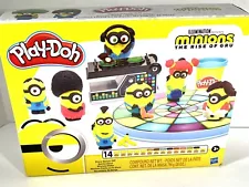 Play-Doh Minions: The Rise of Gru Disco Dance-Off Toy for Kids -14 cans play-doh