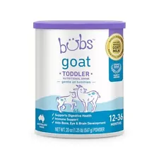 Bubs Goat Nutritional Drink, Non-GMO Whole Goat Milk-Based Gentle Formula, fo...