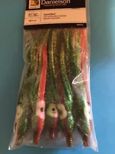 4.25" squid skirts 10 per pack pre season special 11 colors