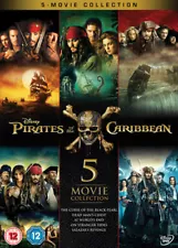 Pirates of the Caribbean: 5-movie Collection DVD (2017) Johnny Depp, Rønning