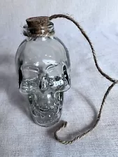 Crystal Head Vodka Bottle 750ml Skull Liquor Empty Original Cork