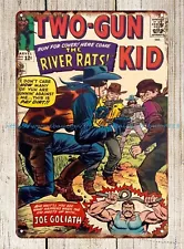 reproductions for sale Two-Gun Kid 1966 metal tin sign