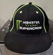 Monster Energy Supercross Men's Otto Flex Hat Cap Dirt Bike Racing