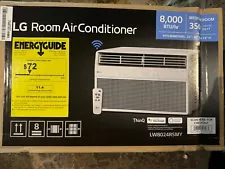 LG AIR CONDITIONER 8000 BTU 8K 350 SQ FEET LW8024RSMY WINDOW UNIT ROOM NEW