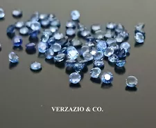 BLUE SAPPHIRE SAPPHIRES GEMSTONES ROUND LOT NATURAL LOOSE NATURAL SAPPHIRE GEMS