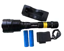 uvBeast V3 365nm Black Light UV Flashlight HIGH Definition Ultraviolet Charger