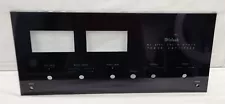 BRAND NEW, UNUSED MC2105 POWER AMP GLASS FACEPLATE FROM THE MCINTOSH FACTORY