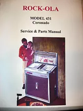 Rock-ola Model 431 Coronado Jukebox Manual