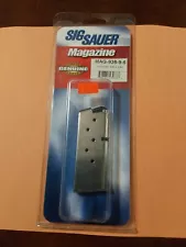 SIG SAUER P938 9mm FACTORY 6-Round Magazine MAG-938-9-6 OEM STAINLESS STEEL