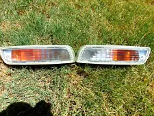 96-99 Toyota Celica Front Turn Signal Light Asssemblies LH & RH Both Tested OEM