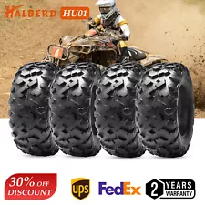 Full Set 4 ATV Tires 6Ply UTV Mud All Terrain 25X8-12 25X10-12 27X11-12 25x11-12