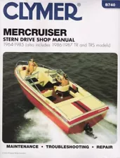 1964-1985 + 86-87 TR TRS Mercruiser Stern Drive Shop Repair Service Manual B740