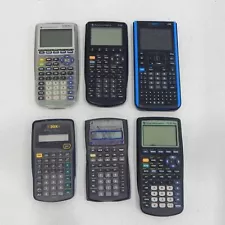 Assorted Texas Instruments Graphing Calculators