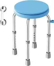 Stainless Steel Shower Stool Chair Bath Seat Adjustable Bath Chair Bench