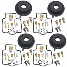 4X FOR Kawasaki ZX1100 1990-2001 ZX11 ZX 1100 C DCarburetor repair kit Diaphragm