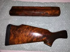 Beautiful Remington 1100 12 Gauge Trap Stock and forend Super Fancy Walnut Set