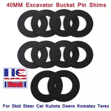 Excavator Bucket 40MM Pin Shims For Skid Steer Cat Kubota Deere Komatsu Terex